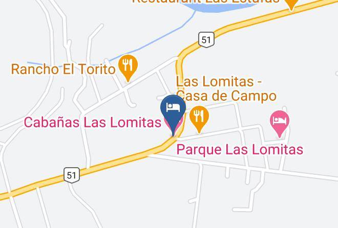 Rosario De Lerma - Cabanas Las Lomitas Maps