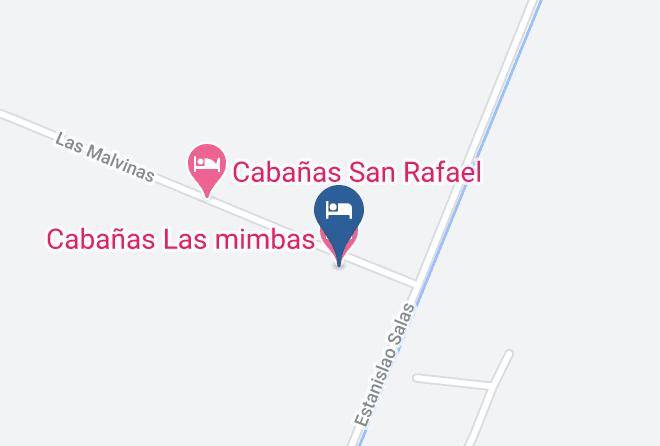 San Rafael - Cabanas Las Mimbas Maps