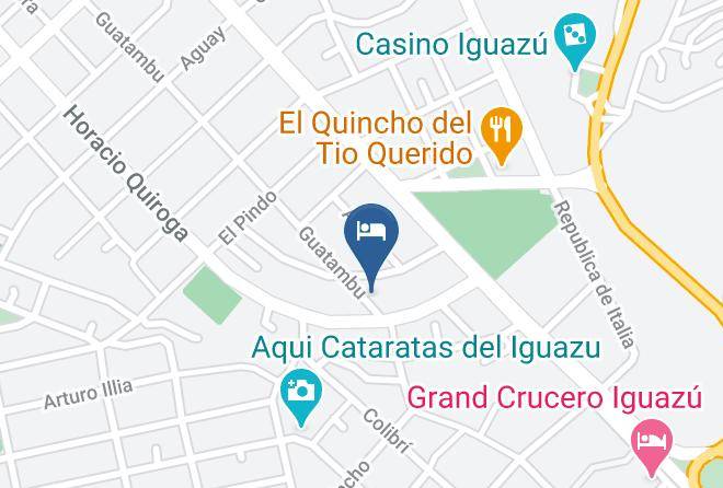 Puerto Esperanza - Cabanas Las Moira Maps