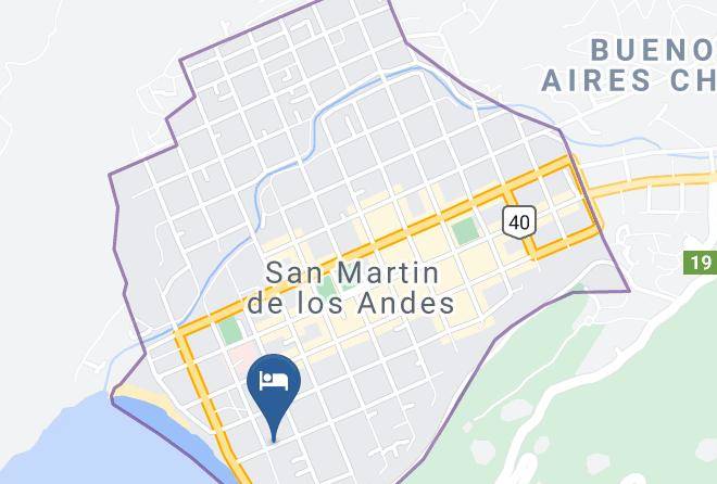 Lacar Department - Cabanas Las Pampas Maps