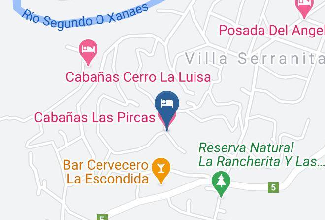 Santa Maria Department - Cabanas Las Pircas Maps