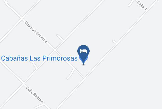 Canuelas - Cabanas Las Primorosas Maps