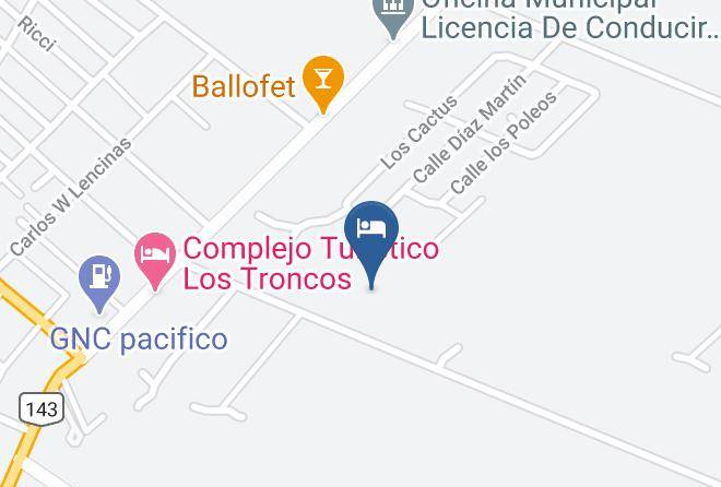 San Rafael - Cabanas Las Rocas Maps