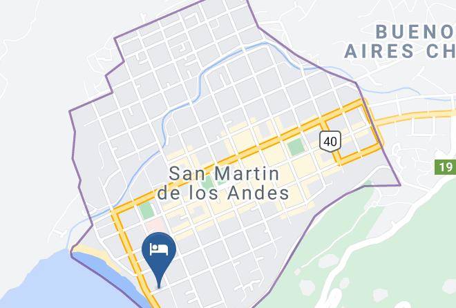 Lacar Department - Cabanas Las Rosa Maps