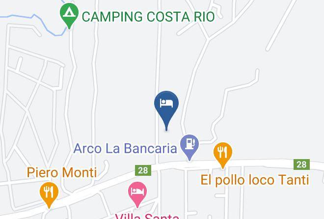 Punilla Department - Cabanas Las Ruedas Maps
