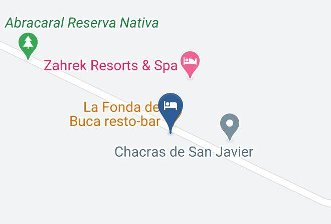 San Javier Department - Cabanas Las Simples Cosas Maps