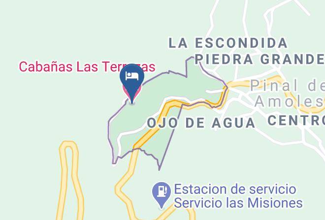 Pinal De Amoles Municipality - Cabanas Las Terrazas Maps