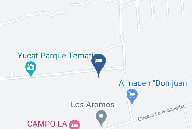 Santa Rosa Dellara - Cabanas Las Troncas Maps