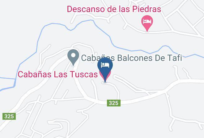 Tafi Del Valle - Cabanas Las Tuscas Maps