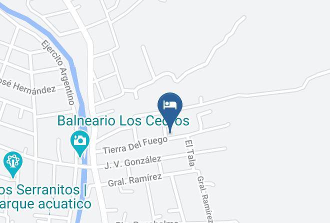 San Alberto Department - Cabanas Lo` De Perotti Maps