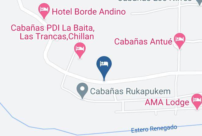 Diguillin - Cabanas & Lodge Entrerocas Maps