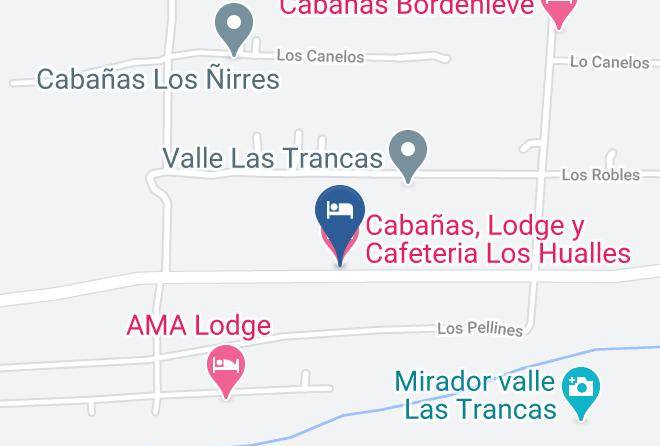 Diguillin - Cabanas Lodge Y Cafeteria Los Hualles Maps