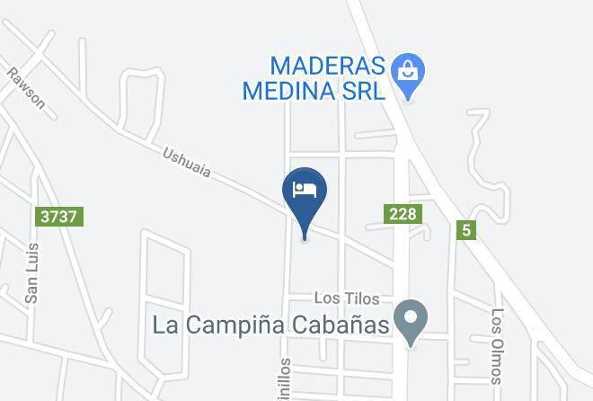 Calamuchita Department - Cabanas Loma Linda Maps