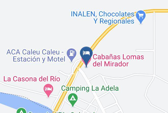 Caleu Caleu Department - Cabanas Lomas Del Mirador Maps