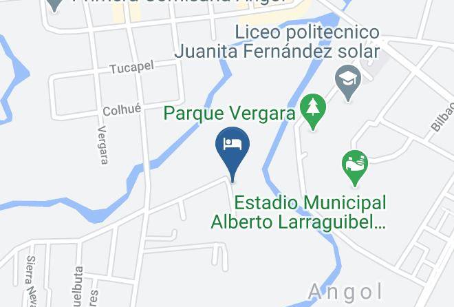 Malleco Province - Cabanas Lomas Del Rosario Maps