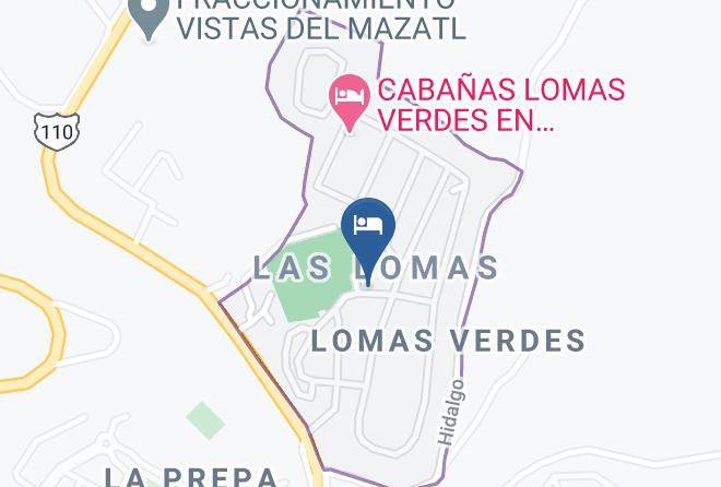 Mazamitla - Cabanas Lomas Verdes Corys Maps