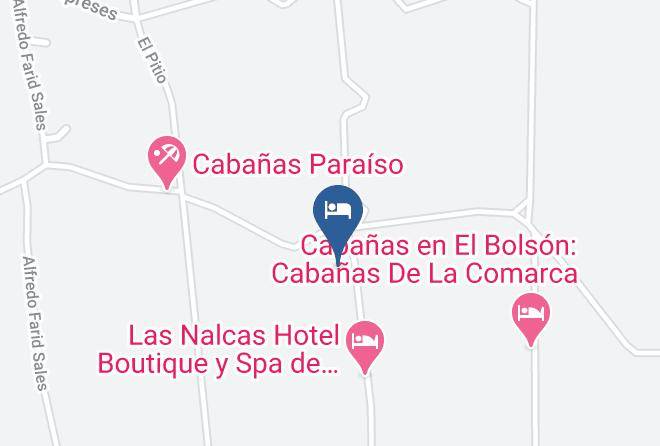 Bariloche - Cabanas Los Abetos Maps