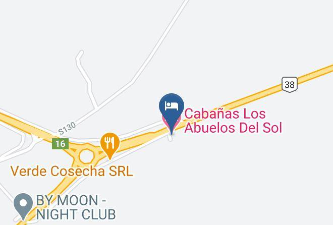 Cruz Del Eje Department - Cabanas Los Abuelos Del Sol Maps