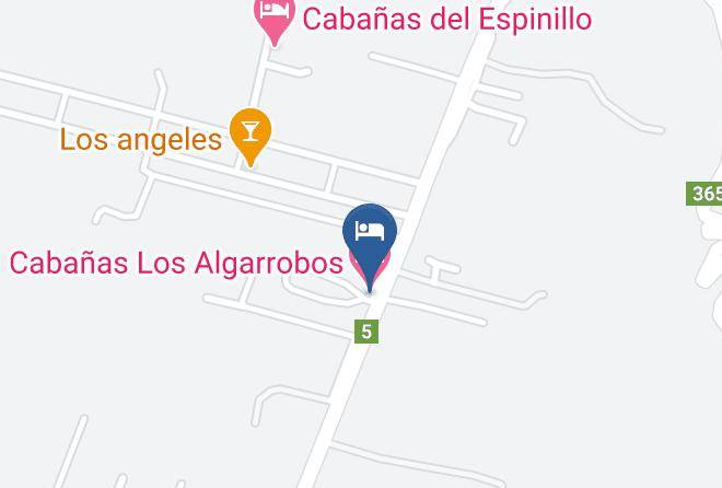 Calamuchita Department - Cabanas Los Algarrobos Maps