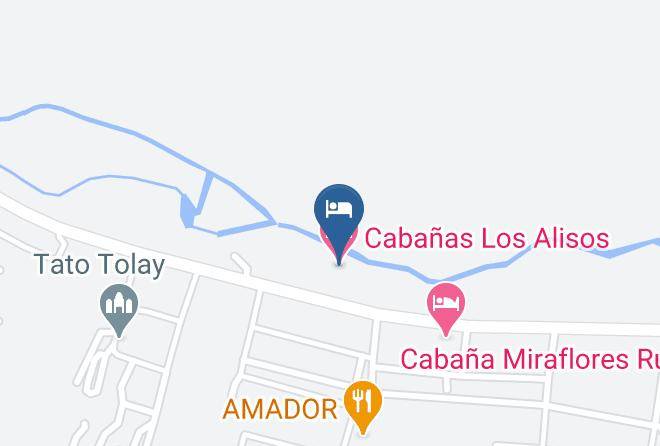 San Antonio - Cabanas Los Alisos Maps