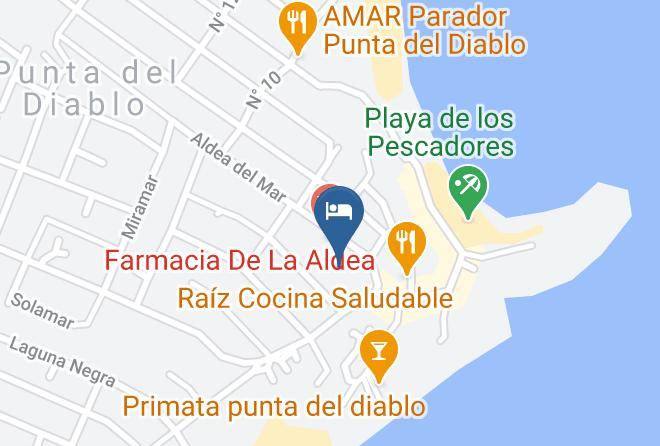 Rocha - Cabanas Los Apaches Maps