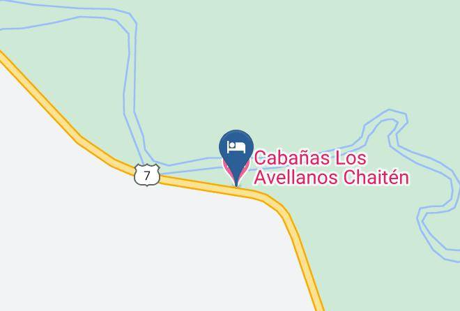 Palena Province - Cabanas Los Avellanos Chaiten Maps