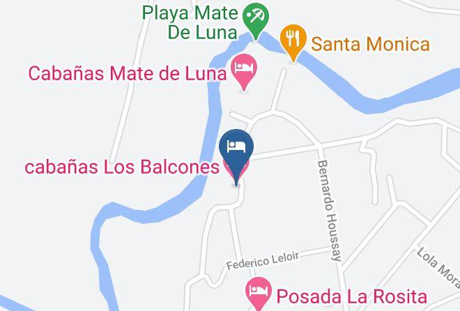 Calamuchita Department - Cabanas Los Balcones Maps
