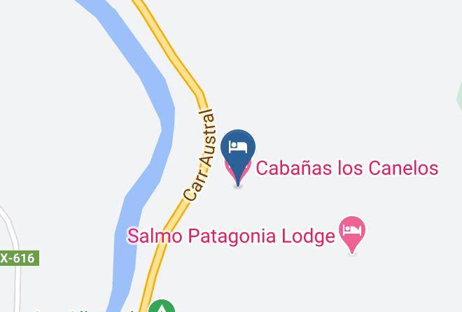 Coyhaique Province - Cabanas Los Canelos Maps