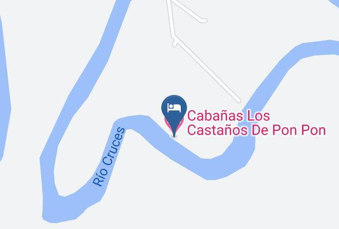Valdivia Province - Cabanas Los Castanos De Pon Pon Maps