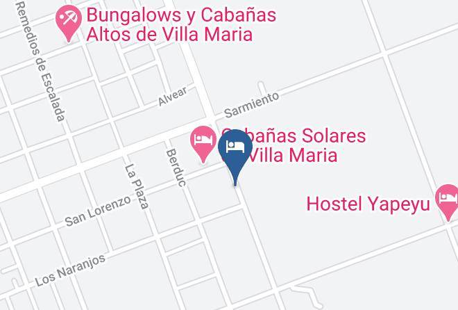 Colon - Cabanas Los Cenotes Maps