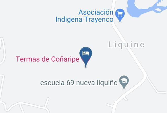 Valdivia Province - Cabanas Los Chilcos De Liquine Maps