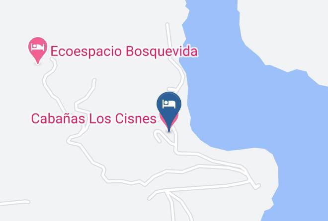 Valdivia Province - Cabanas Los Cisnes Maps