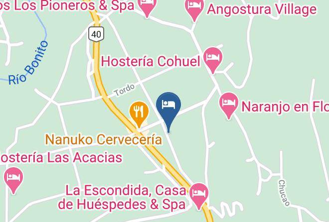 Villa La Angostura - Cabanas Los Condores Maps
