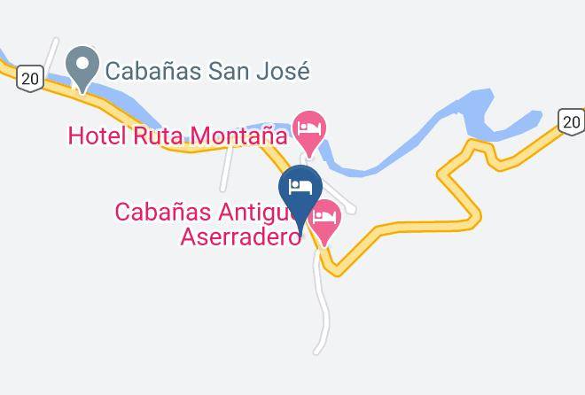 Santiago - Cabanas Los Encinos Maps