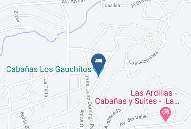 Punilla Department - Cabanas Los Gauchitos Maps