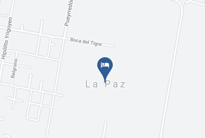 La Paz - Cabanas Los Guaycos Maps