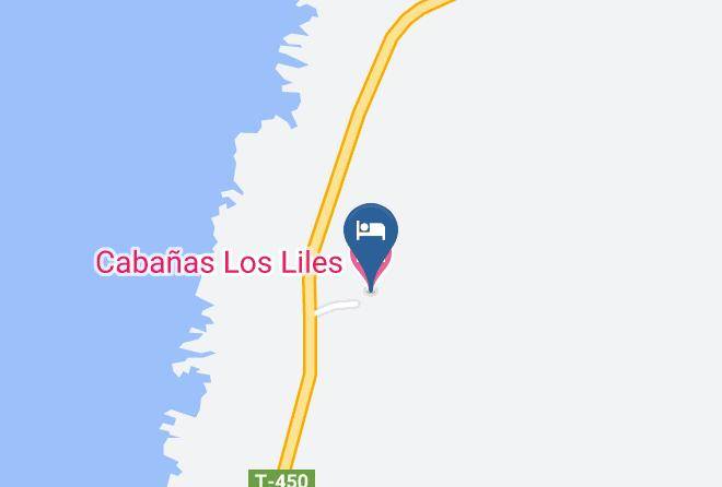 Valdivia Province - Cabanas Los Liles Maps