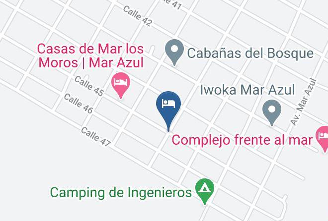 Villa Gesell - Cabanas Los Maderos Maps