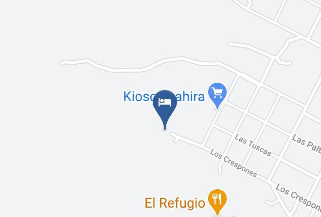 La Caldera - Cabanas Los Moldes Maps