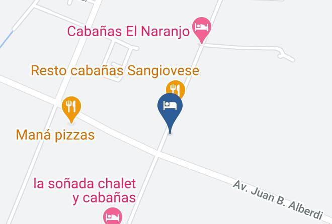 San Rafael - Cabanas Los Nogales Maps