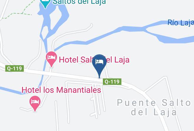 Puente Salto Del Laja - Cabanas Los Nogales2 Maps