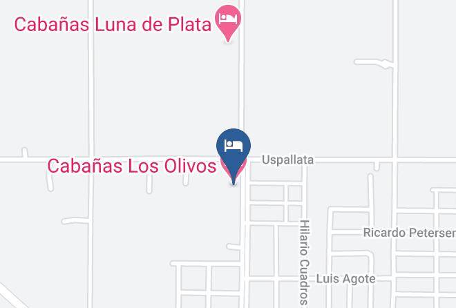 General Alvear - Cabanas Los Olivos Maps