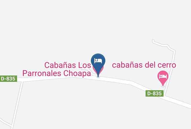 Choapa Province - Cabanas Los Parronales Choapa Maps