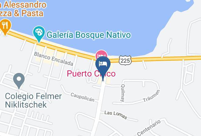 Llanquihue Province - Cabanas Los Pinis Maps