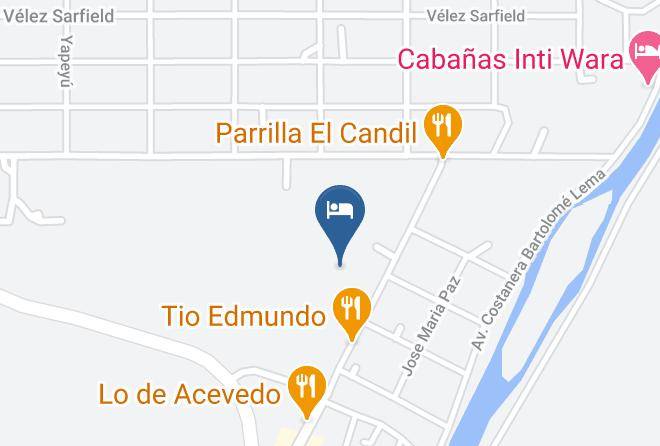 Calamuchita Department - Cabanas Los Reartes Maps