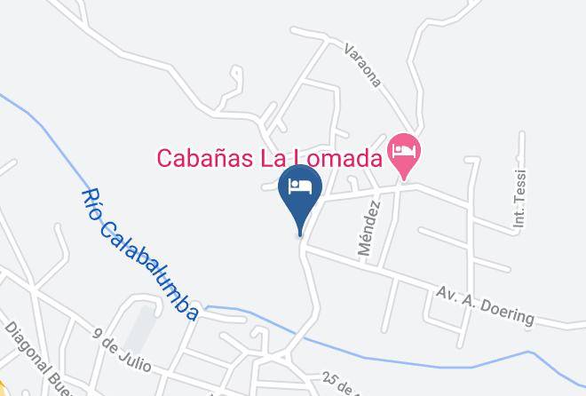 Punilla Department - Cabanas Los Relincho Maps