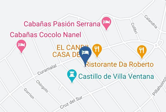 Tornquist - Cabanas Los Robles Maps