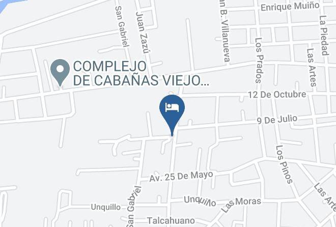 San Alberto Department - Cabanas Los Rosales Maps