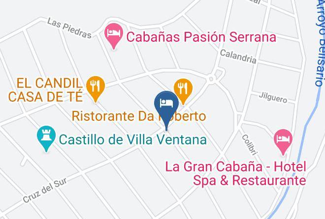 Tornquist - Cabanas Los Siete Colores Maps