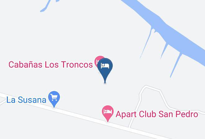 San Pedro - Cabanas Los Teros Maps